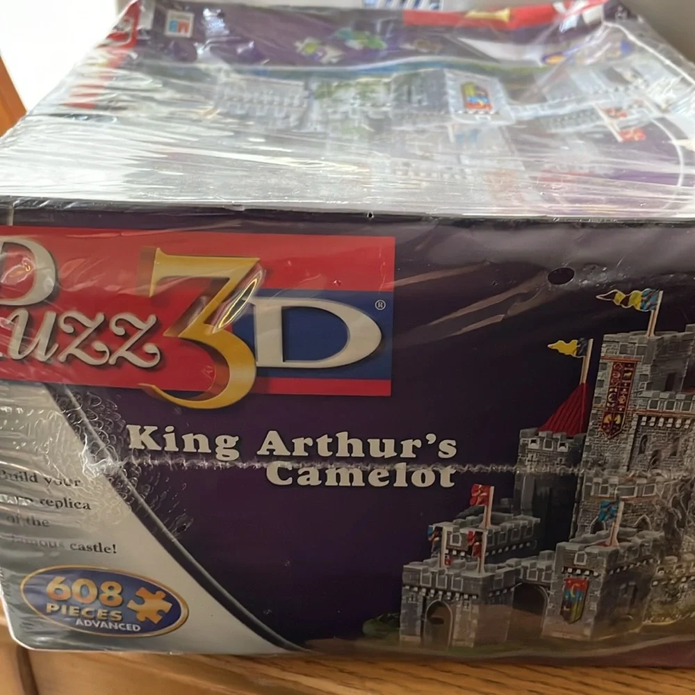 Puzz 3D King Arthur's Camelot 608 Piece Jigsaw Puzzle Castle Advanced